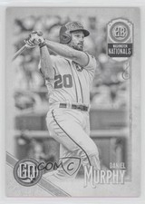 2018 Topps Gypsy Queen Black & White 39/50 Daniel Murphy (Batting) #242 1c1