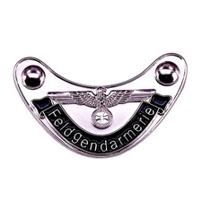 German Army Eagle repro pin badge Cross Twin Pin Feldgendarmerie