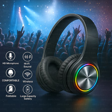 Pro Gaming Headset With Mic XBOX One Wireless PC Headphones Bluetooth W/Mic US