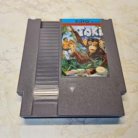 Toki NES Cart Game for Nintendo | Cleaned Polished Tested Working Video