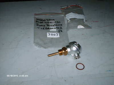 JUMO Resistance Thermometer 1 X Pt 100 1/2'' NPT 90.281-F250 P1 For Heinkel (NIB)