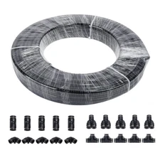 Nylon Air Line Dot Approved OD 1/2" 33ft 50ft 100ft Or Push To Connect Fitting