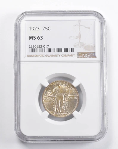 MS63 1923 Standing Liberty Quarter NGC *5685