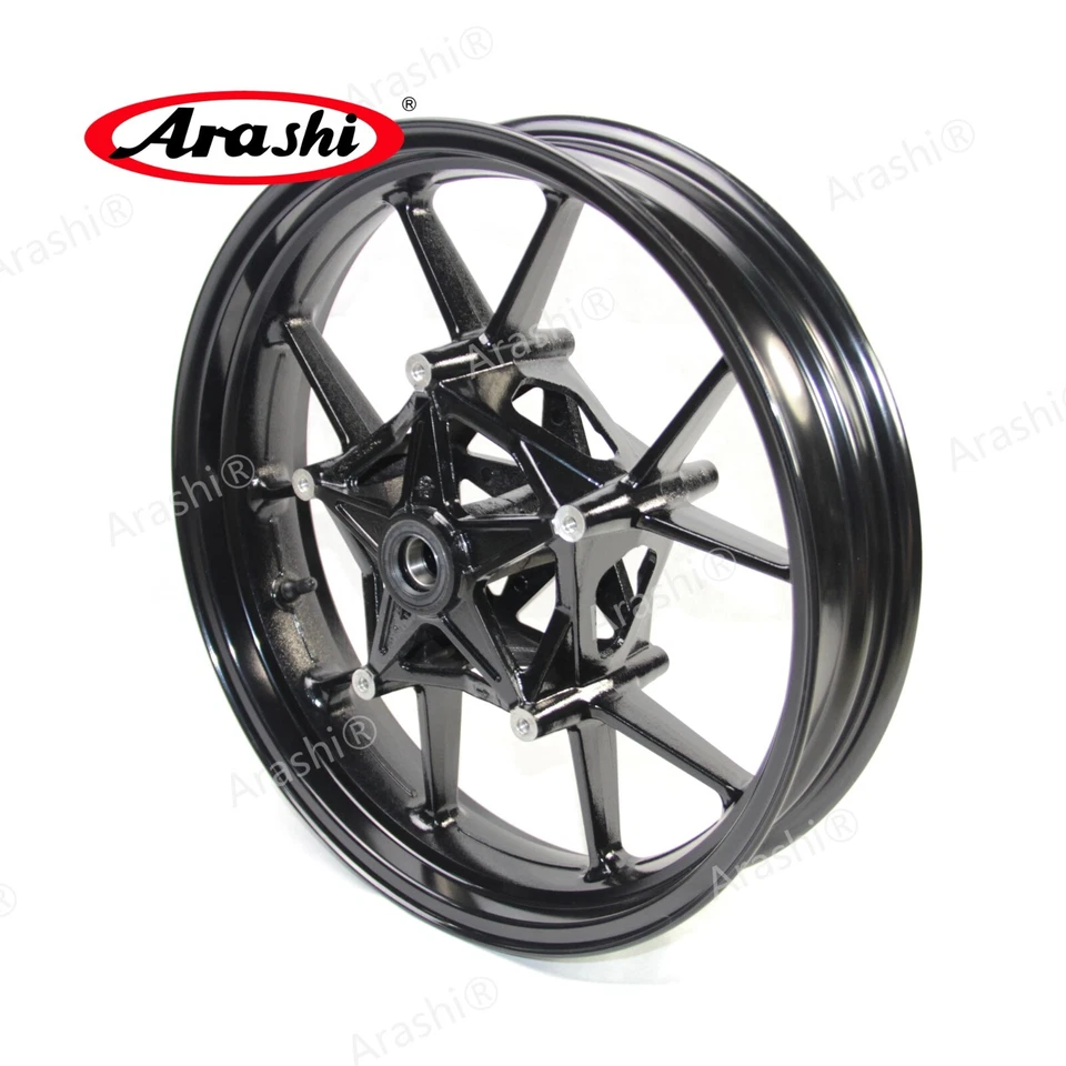 Llanta delantera negra 17x3,5"" S 1000 RR Arashi para BMW S1000RR K46 2009-2018 Foto 3 de 4