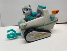 Paw Patrol EVEREST Playset  Vehicle & Figure Snowplow Complete Set Toy Car