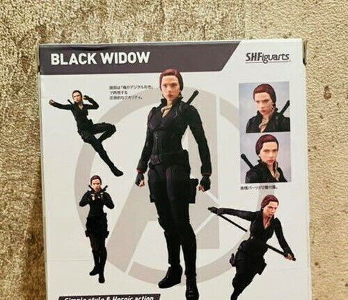 S.H. Figuarts Avengers Endgame BLACK WIDOW Actionfigur PVC BANDAI Marvel Japan - Bild 6 von 6