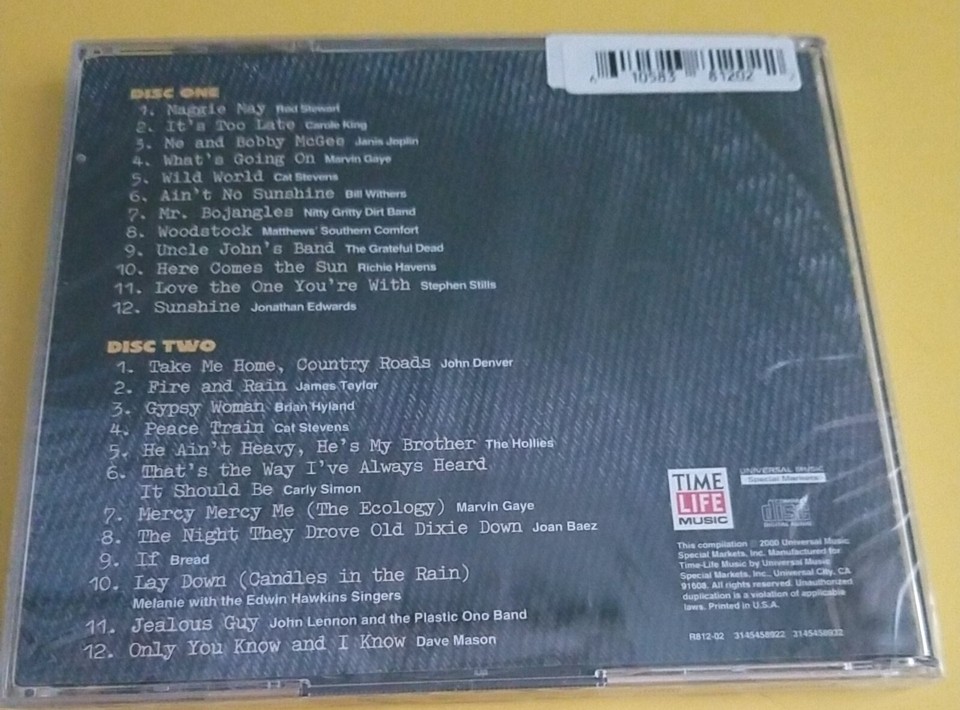Singers And Songwriters (Time Life CDs) 6 Discs/1970-79/New | eBay