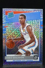 2020-21 NBA Panini Donruss Optic Rated Choice Prizm Theo Maledon #184 Rookie RC