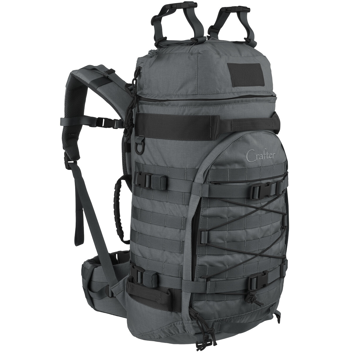 Wisport Crafter Zaino MOLLE Sicurezza Softair Viaggi Polizia Militare Graphite
