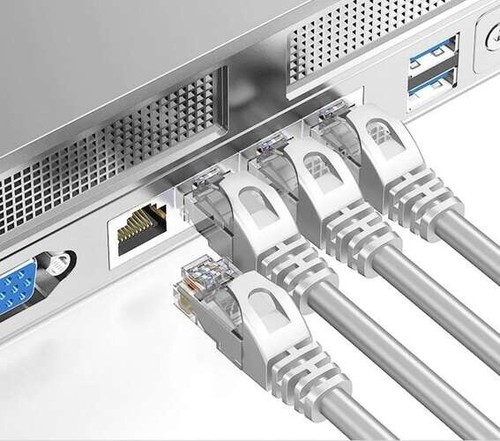 Câble De Réseau Ethernet 30 M Lan Fiche RJ45 Extension Routeur Modem - Afbeelding 6 van 10