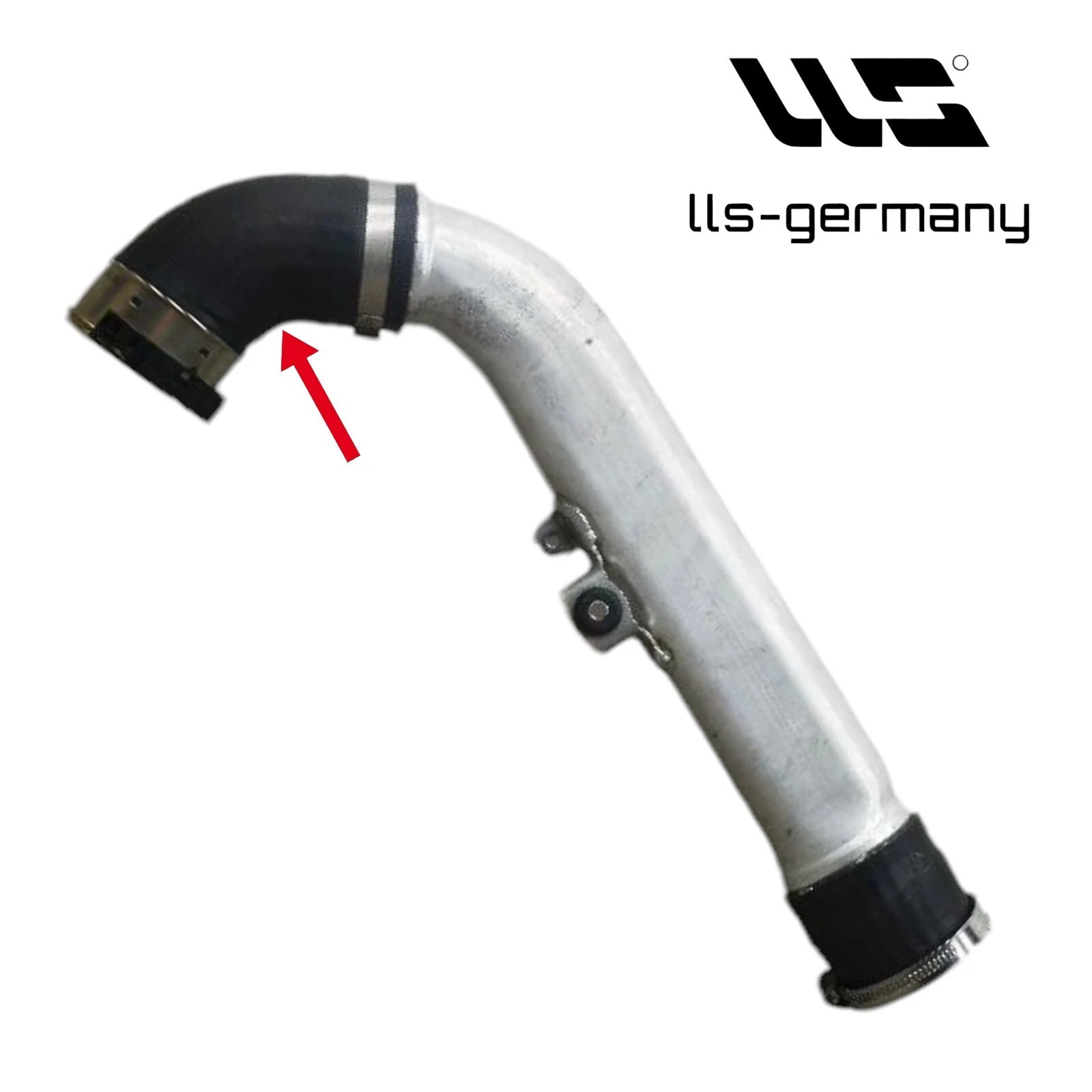 Turboschlauch Ladeluftschlauch für Mercedes C-KLASSE GLE GLC A6510905337 oben - Bild 4 von 5