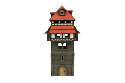 WWG Medieval Town Guard Tower (Painted/Unpainted)   28mm Fantasy Wargame Terrain