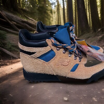 New Balance Rainier Low Hiking Shoes / Beige Blue / URAINAA  Mens 5 Women s 7
