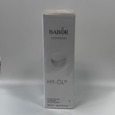 Babor Cleansing Hy-Öl Cleansing Oil For All Skin Types 200ml/6.3oz Sealed