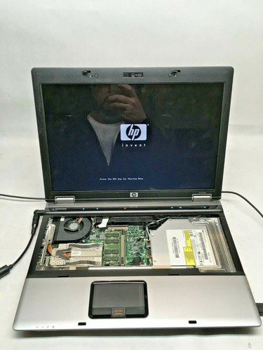 HP Compaq 6535b 14" AMD Laptop For Parts BOOTS No Keyboard/HDD/RAM/Battery JR