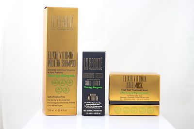 La Beaute Gift Set Protein Shampoo + Hair Mask + Intensive Serum ELIXIR