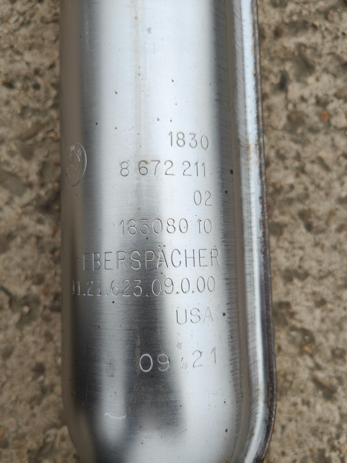 BMW X3 G01 LCI HYBRID Exhaust 3.0E 2.0i 8672211 8487184 9468971  