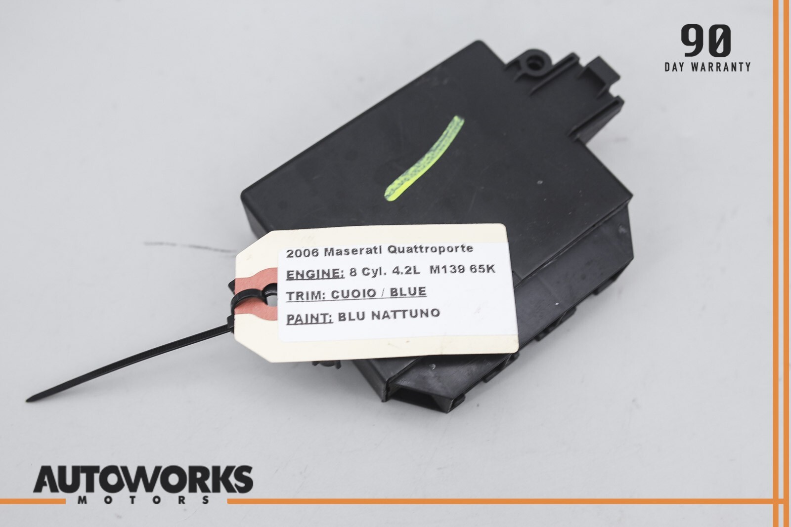 03-08 Maserati Quattroporte M139 Park Parking Assistant Control Module OEM
