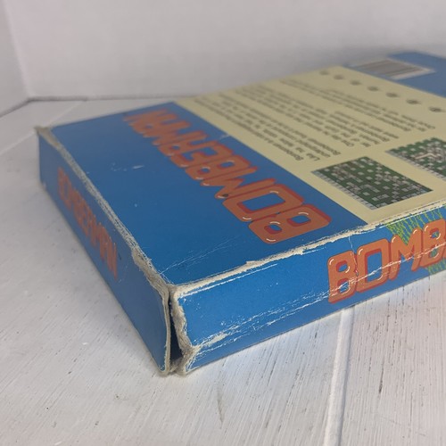 Bomberman NES Worn Box Clean Manual & Cartridge Styrofoam Block Tested Case - Picture 18 of 21
