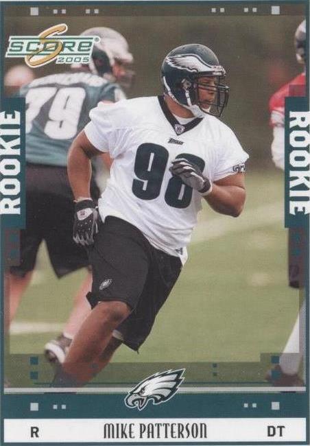 2005 Score Mike Patterson #357 - 1 of 2