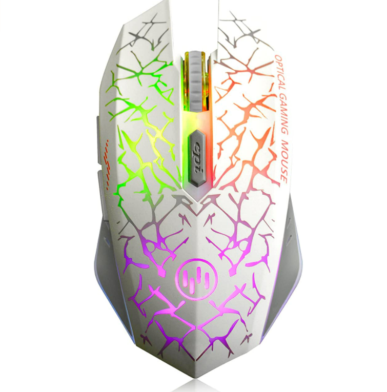 Recargable Mouse Raton Inalambrico Para Gamer Computadora Laptop  Profesionales