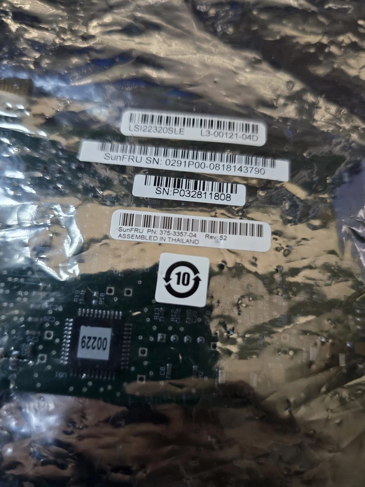 375-3357-04 Sun Fire Dual-Channel SCSI PCI-E x4 HBA L3-00121-04C 240-4904-01 - Image 2 of 3