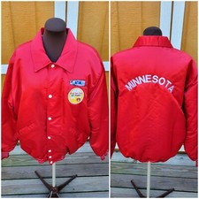 VTG USA Puffy SZ XL Jacket Good Sam Club RV Patch Life Member Minnesota "KAREN"