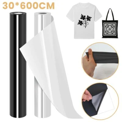 30cm x 6m Flexfolie Plotterfolie Textilfolie Bügelfolie Aufbügeln für T-shirt - Bild 1 von 4