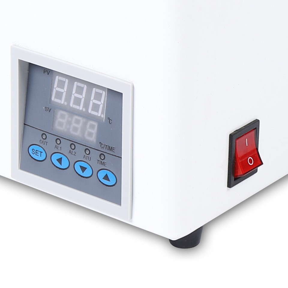 Lab Water Bath Heater,Digital Thermostatic Water Bath with Timing, 12L