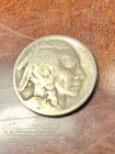 1925 p buffalo nickel Free Shipping Nice Good grade Fill Coin