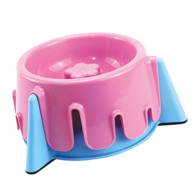 Pet Dog Cat Slow Feeders Novelty Rotary Cake Shape Dry/Wet ...