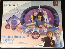 Disney Frozen 2: Magical Sounds Playland Ball Pit w 20 Balls  Musical Mat New 