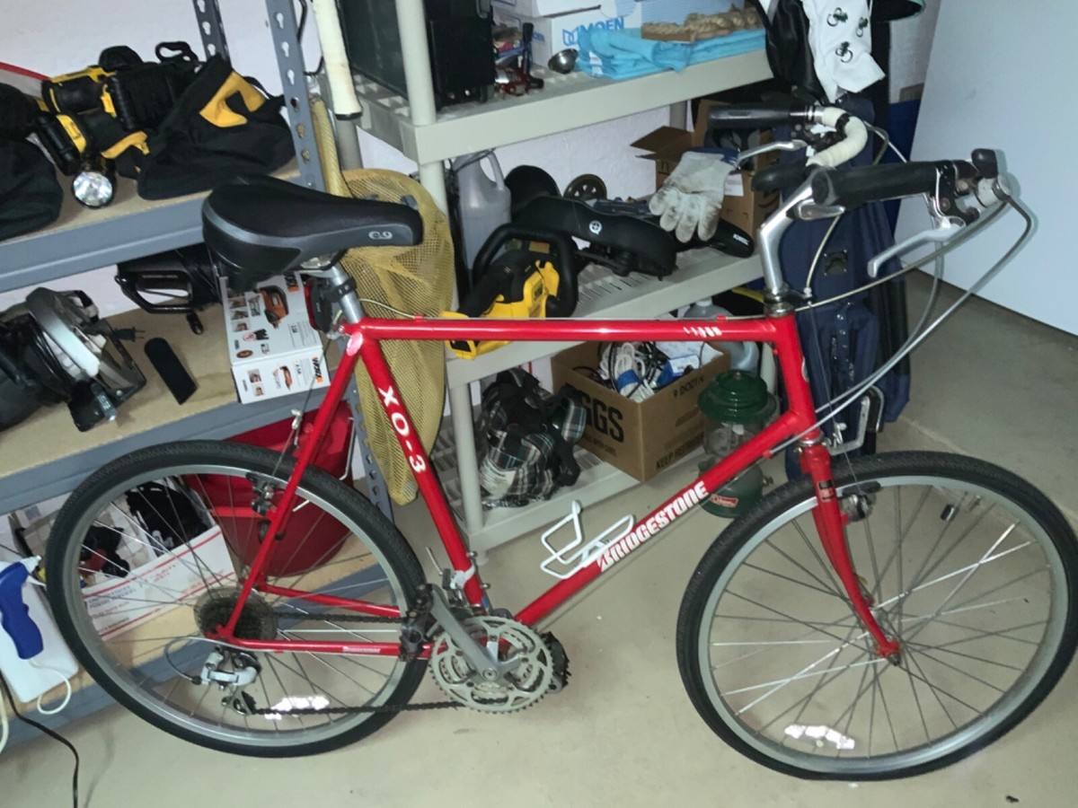 1991 Bridgestone XO-3 Hybrid Bike 59cm 4130 Chromoly Steel