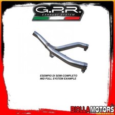 COLLETTORE RACING DEKAT GPR SUZUKI GSR 600 600CC 2006-2011 RACING DECATALIZZATOR