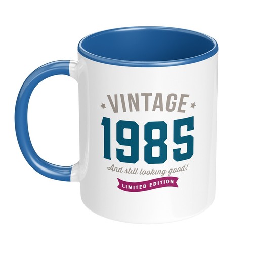 40th Birthday Gift Present Idea for Men Women Party Happy Age 40 Years Old Mug - Picture 1 of 10