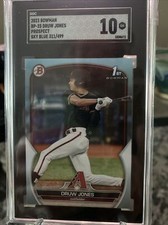 2023 Bowman Prospects Sky Blue Druw Jones /499 Arizona Diamondbacks