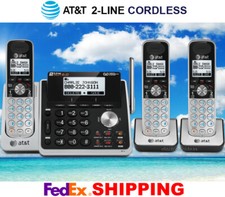 AT T TL88102 / TL88202 2-LINE DECT 6.0 PHONE SYSTEM - 3 CORDLESS - BRAND NEW