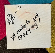 Aja Miyake-Mugler Signed Kissed Canvas Protect da Dolls Rupauls Drag Race Queen