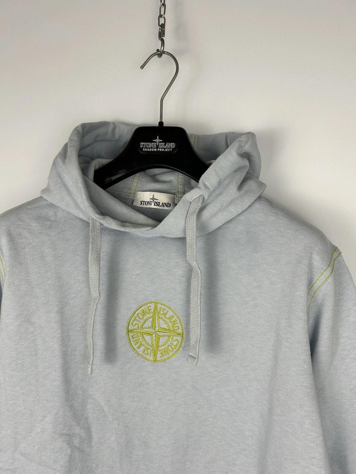 Light Blue Stone Island Hoodie