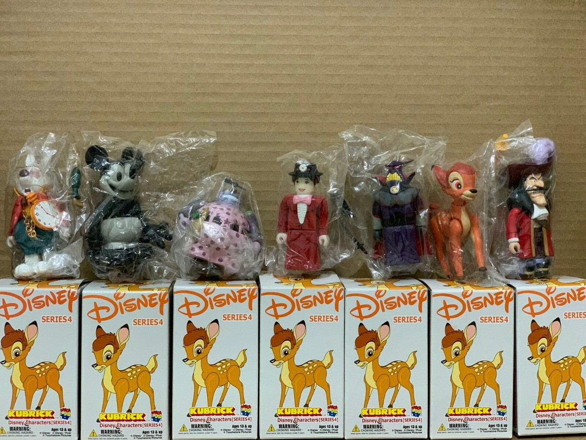 Disney - Disney × MEDICOM TOY - KUBRICK SET B Medicom Disney Kubrick Series 4 S4 Set of 7 | eBay