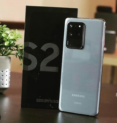 Samsung Galaxy S20 Ultra 5G SM-G988N 256GB GSM Unlocked Smartphone