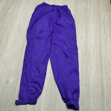 VINTAGE REI Wind Pants Womens Size 8 Purple N...