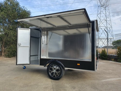 2025 GO-KART ALUMINUM TRAILER NEW ALLOY WHEELS & TYRES - Picture 6 of 9