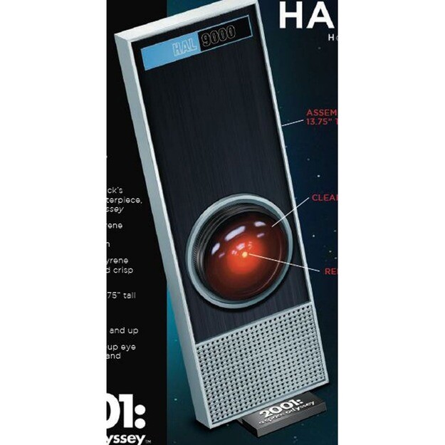 Moebius Models HAL9000 1//1 Scale Styrene Model Kit with LED MOE2001-5 for sale online