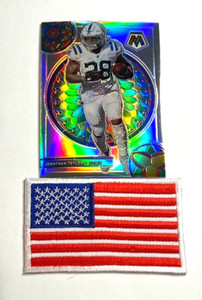 2021 Mosaic #GM-11 Jonathan Taylor Stained Glass Prizm SSP Case Hit Colts