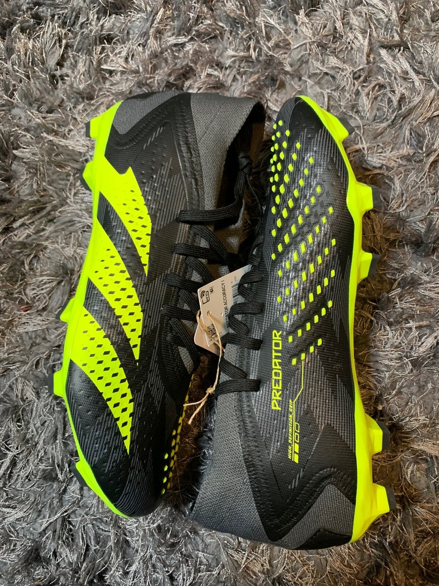 Adidas Predator Accuracy.2 Firm Ground Soccer Cleat Men Sz 8.5 Black  IG0781 New adidas Predator Accuracy.2 Firm Ground Soccer Cleats (Core  main image 3