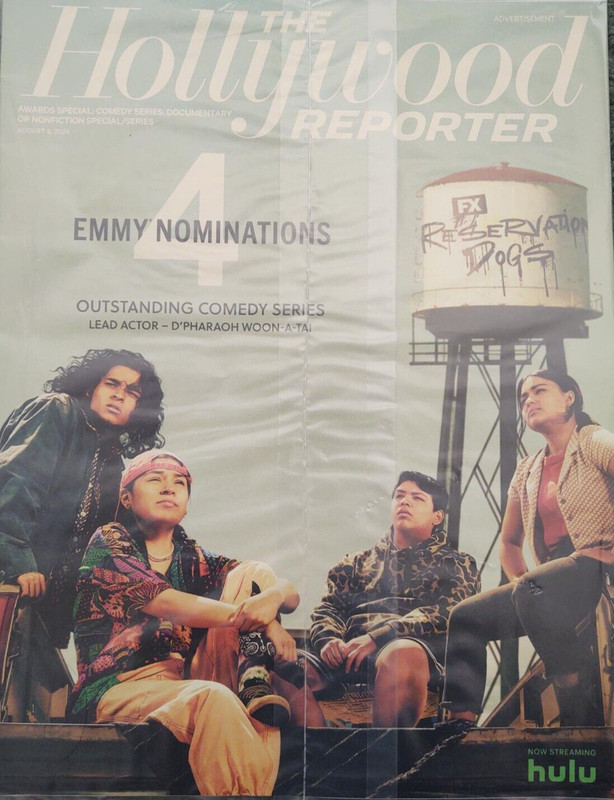 The Hollywood Reporter Awards Special August 8 2024. RESERVATION DOGS New