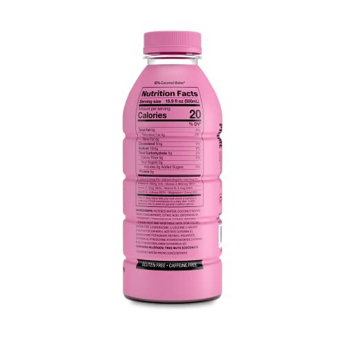 Prime Hydration Erdbeere Wassermelone (12 Getränke, 16 fl oz. Jeweils) - Bild 5 von 6