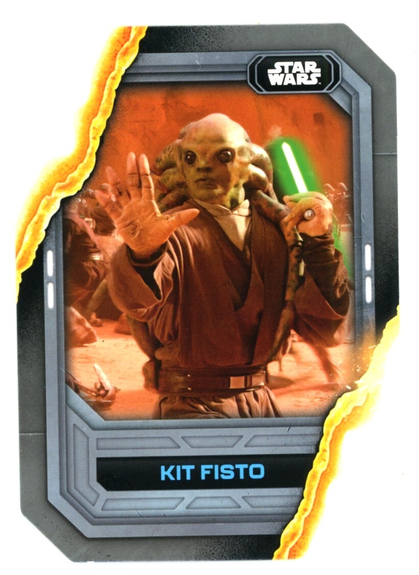 KIT FISTO 2023 Topps Star Wars Lightsaber Stylings Die-Cut #LS-9 C1