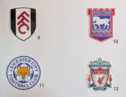 English Premier League (EPL) Team Stickers - 2024-25 season teams available - Picture 4 of 28